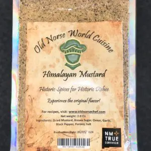 Historic spice blend packaging