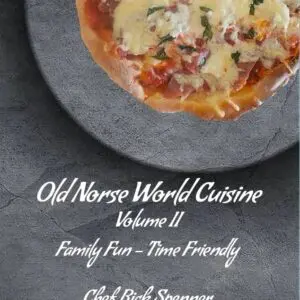 Pizza on cookbook cover