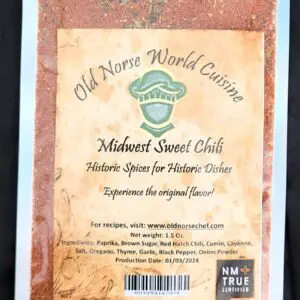 Midwest Sweet Chili seasoning packaging