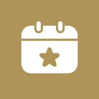 Event calendar graphic design