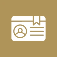 User identification card illustration